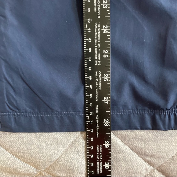 Nike Sportswear Windbreaker Blue Orange Size Large Full Zip Lightweight Jacket - Picture 8 of 11